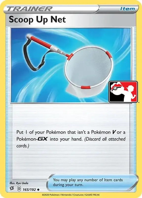 Scoop Up Net #165/192 S1 Holo — Play! Pokémon Prize Pack Series