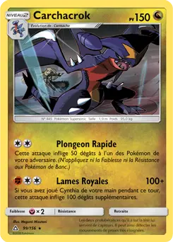 Carte Pokémon Carchacrok #099 Cracked Ice — Ultra-Prisme