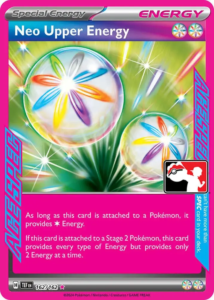 Neo Upper Energy #162/162 S5 — Play! Pokémon Prize Pack Series