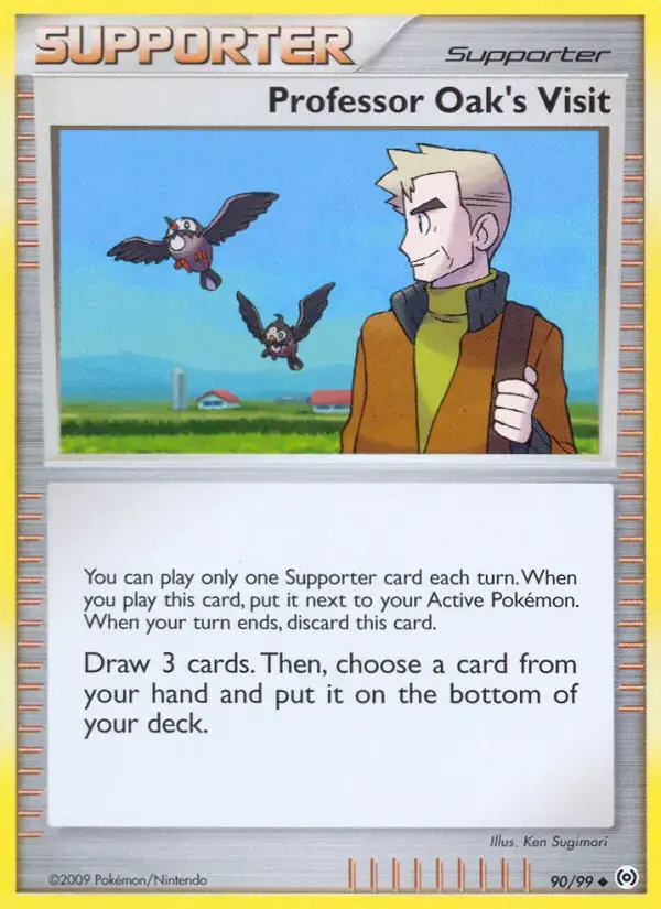 Carte Pokémon Professor Oak's Visit #90 — Arceus