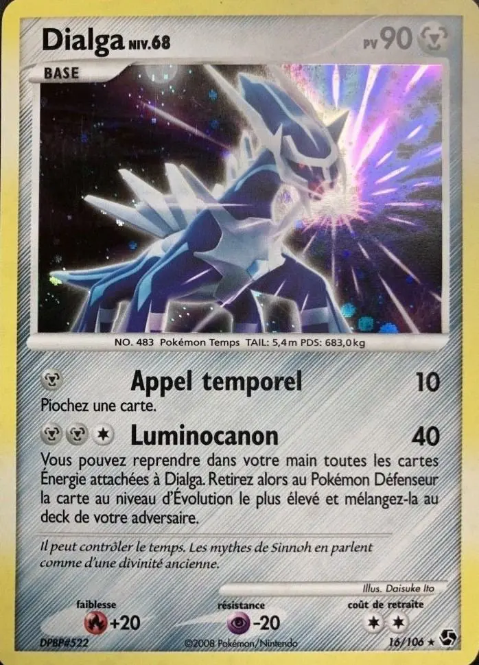 Carte Pokémon Dialga #016 Cosmos — Duels au Sommet