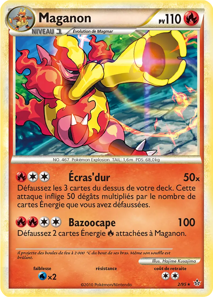 Carte Pokémon Maganon #002 Cracked Ice — Déchaînement