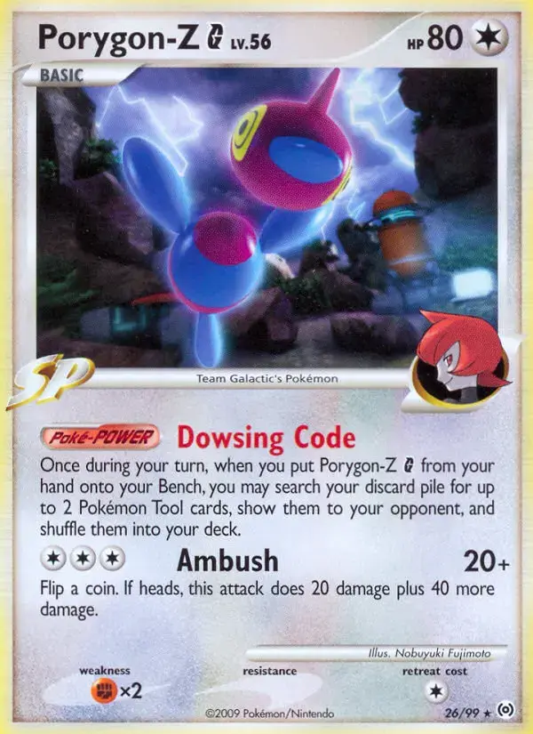 Carte Pokémon Porygon-Z G #26 — Arceus