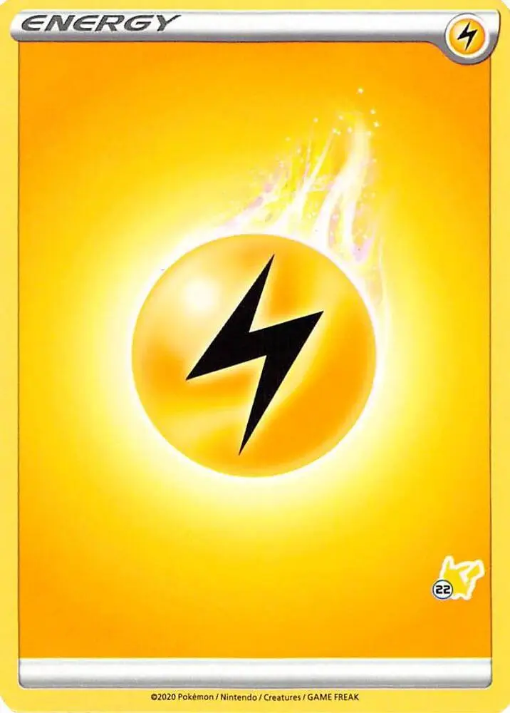 Lightning Energy #Pikachu 22 — Battle Academy 2022