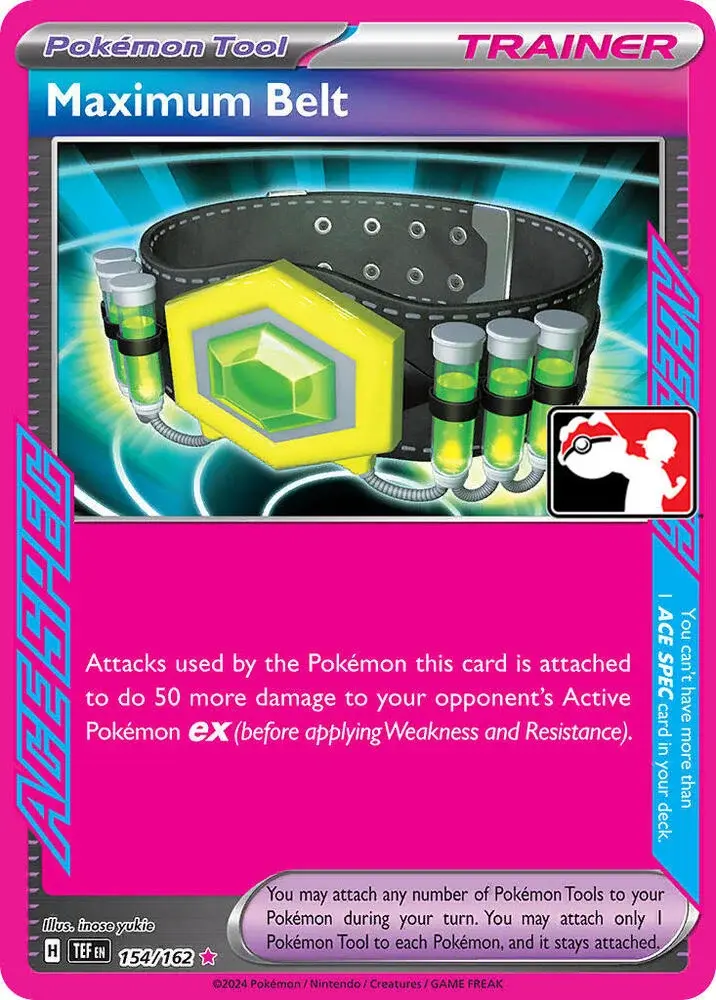 Maximum Belt #154/162 S5 — Play! Pokémon Prize Pack Series