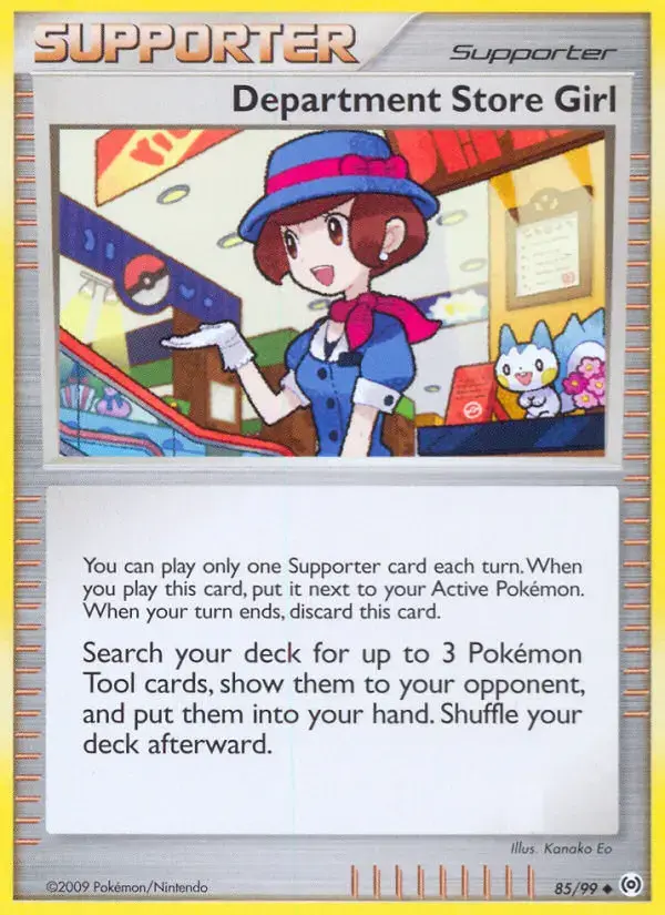 Carte Pokémon Department Store Girl #85 — Arceus