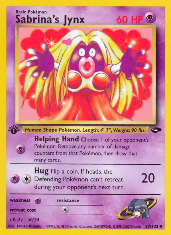 Carte Pokémon Sabrina's Lippoutou #57 — Gym Challenge