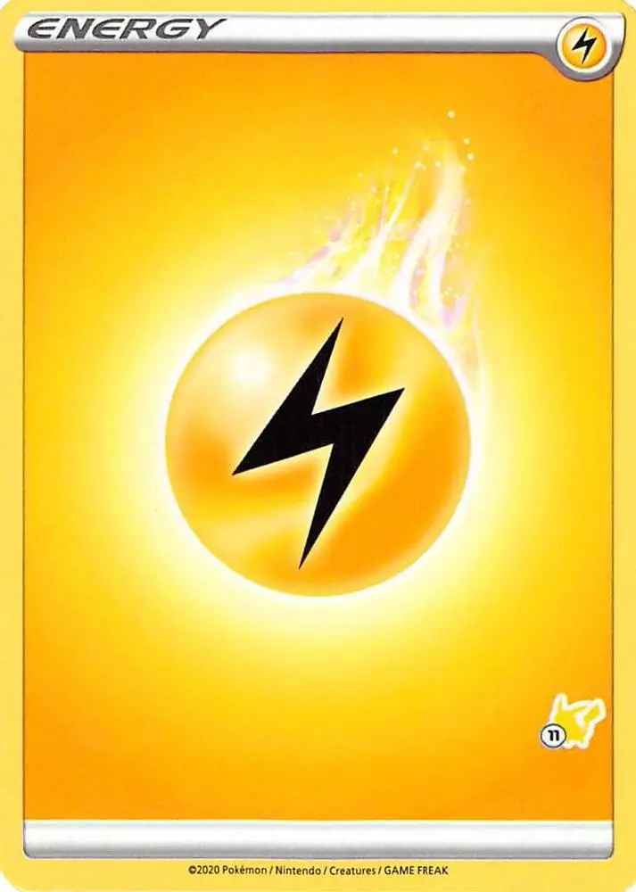 Lightning Energy #Pikachu 11 — Battle Academy 2022