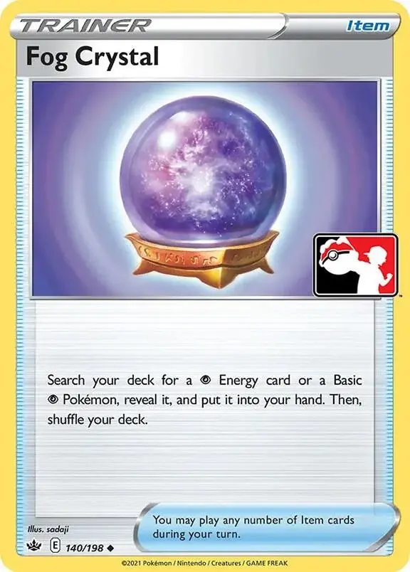 Fog Crystal #140/198 S1 Holo — Play! Pokémon Prize Pack Series