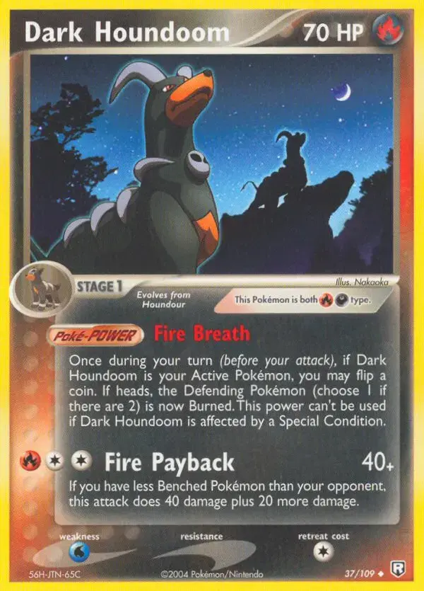 Carte Pokémon Dark Démolosse #37 — EX Team Rocket Returns