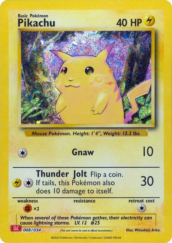Carte Pokémon Pikachu #008 — Deck Dracaufeu & Ho-Oh-ex