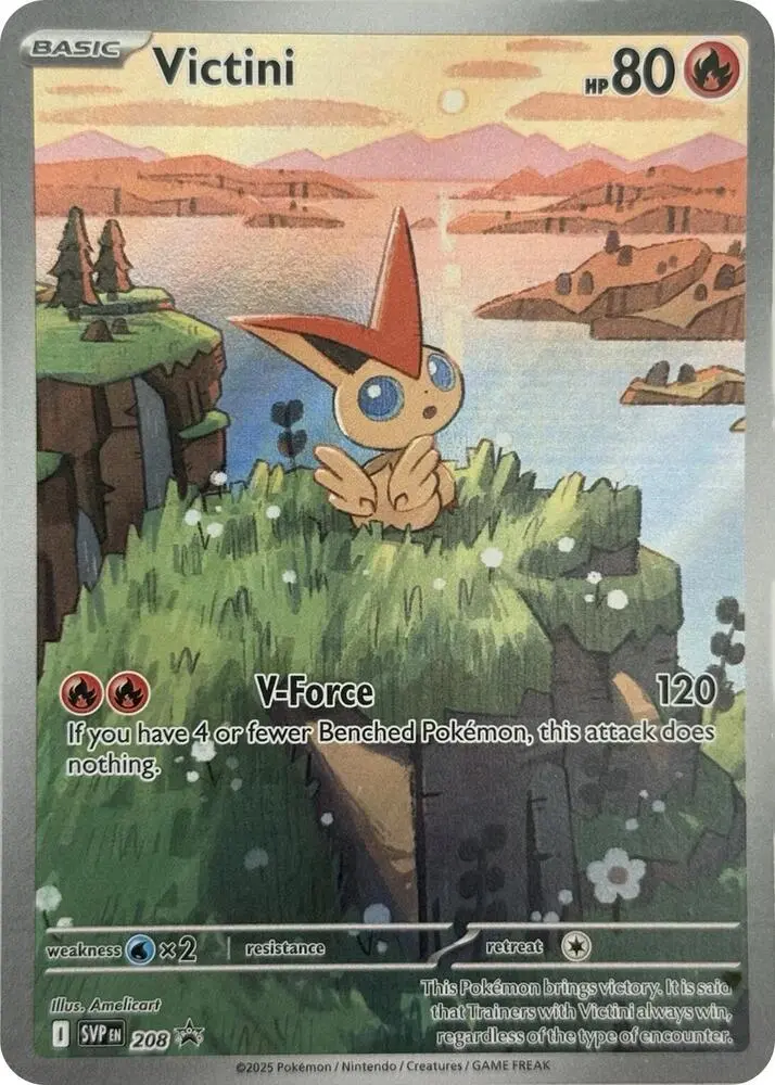 Carte Pokémon Victini #208 — Promos Écarlate et Violet