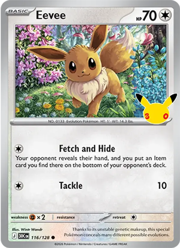 Eevee #116 — 30th Celebration