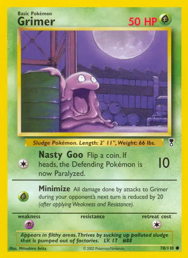 Carte Pokémon Tadmorv #78 — Legendary Collection