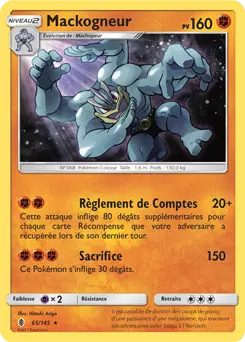Carte Pokémon Mackogneur #065 Cosmos — Gardiens Ascendants