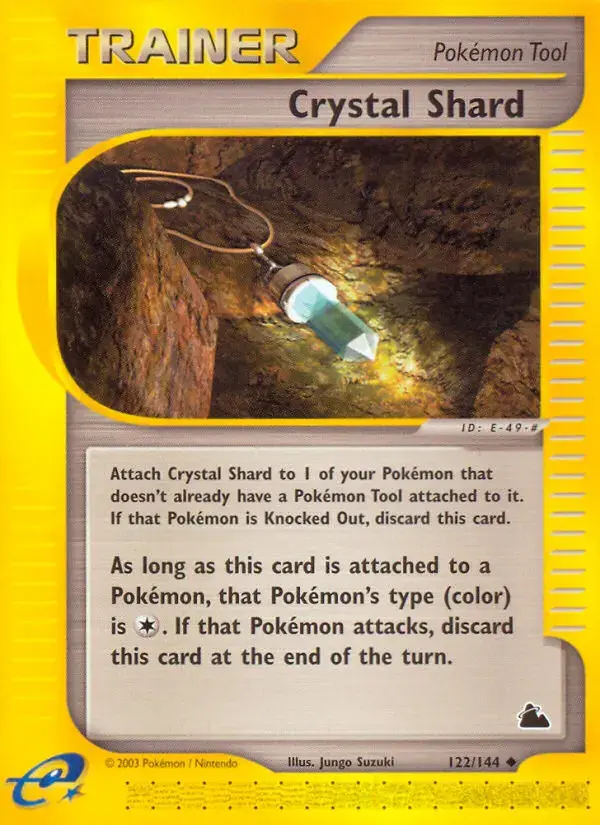 Carte Pokémon Crystal Shard #122 — Skyridge