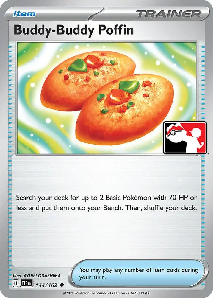 Buddy-Buddy Poffin #144/162 S6 — Play! Pokémon Prize Pack Series