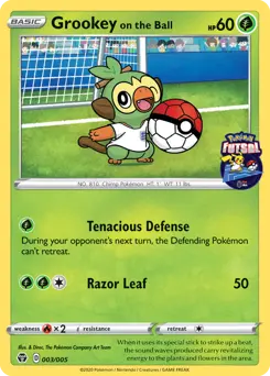 Grookey on the Ball #3 — Pokémon Futsal 2020