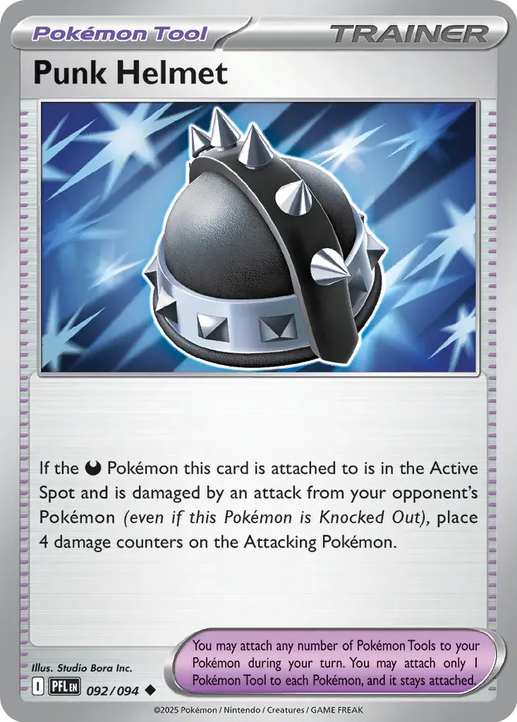 Punk Helmet #092/094 S9 — Play! Pokémon Prize Pack Series