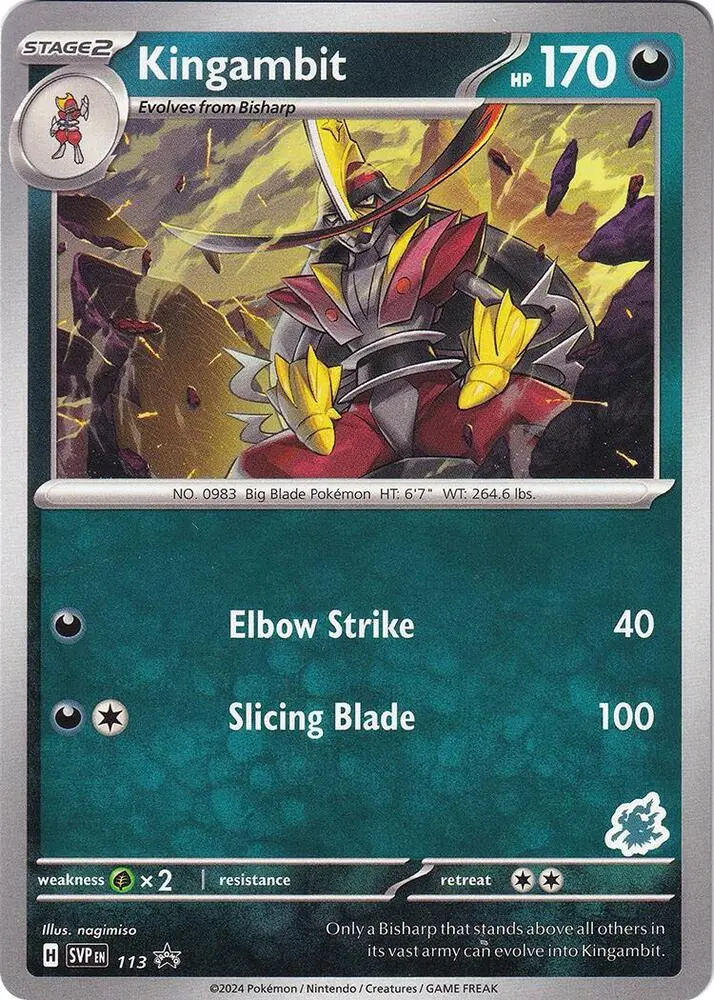 Kingambit #Darkrai 113 — Battle Academy 2024