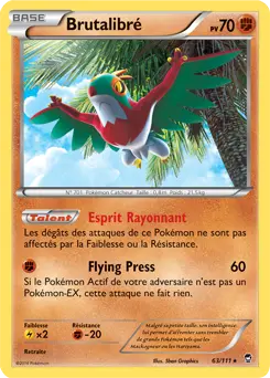 Carte Pokémon Brutalibré #063 Cosmos — Poings Furieux