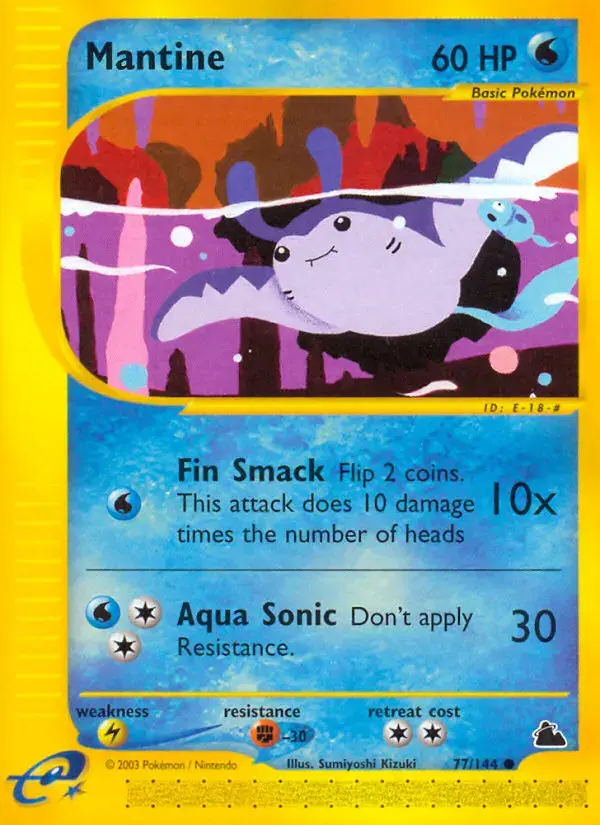 Carte Pokémon Démanta #77 — Skyridge