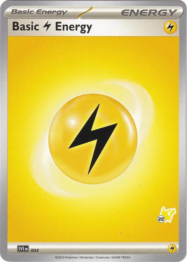 Basic Lightning Energy #Pikachu 22 — Battle Academy 2024