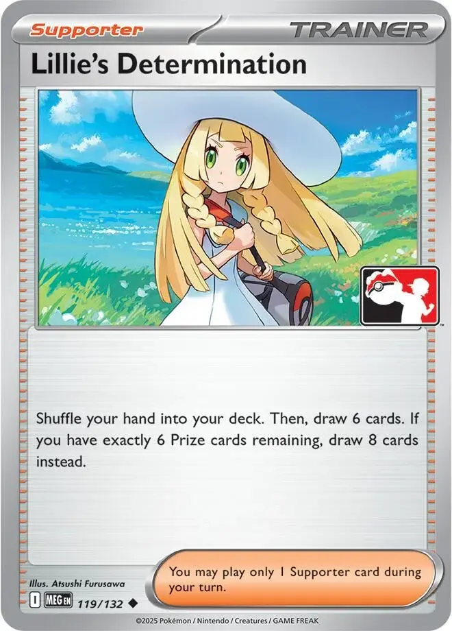 Lillie's Determination #119/132 S8 — Play! Pokémon Prize Pack Series