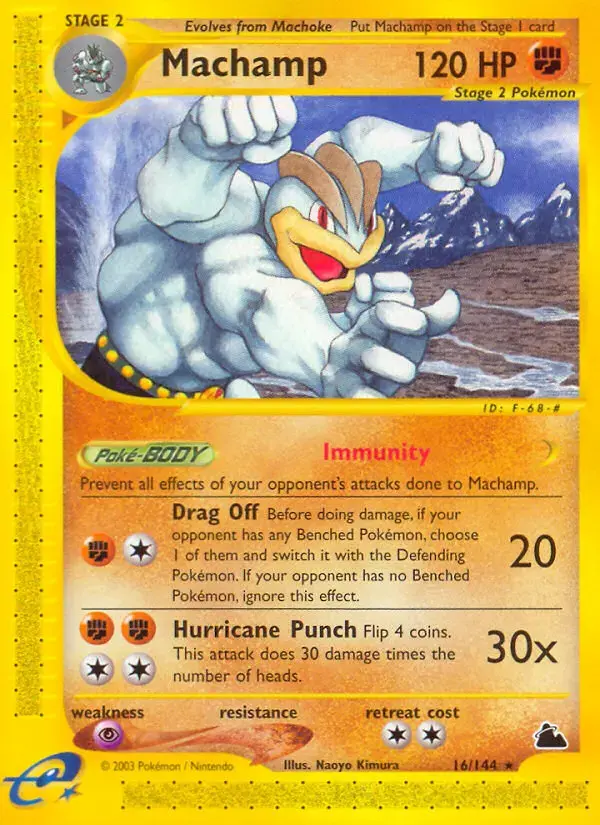 Carte Pokémon Mackogneur #16 — Skyridge