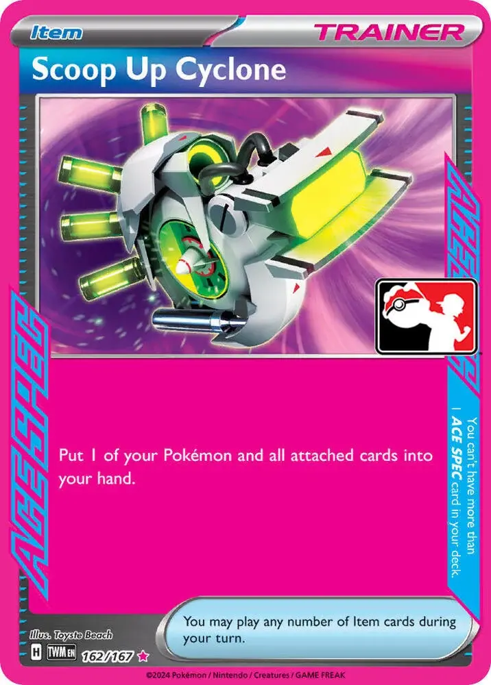 Scoop Up Cyclone #162/167 S6 — Play! Pokémon Prize Pack Series