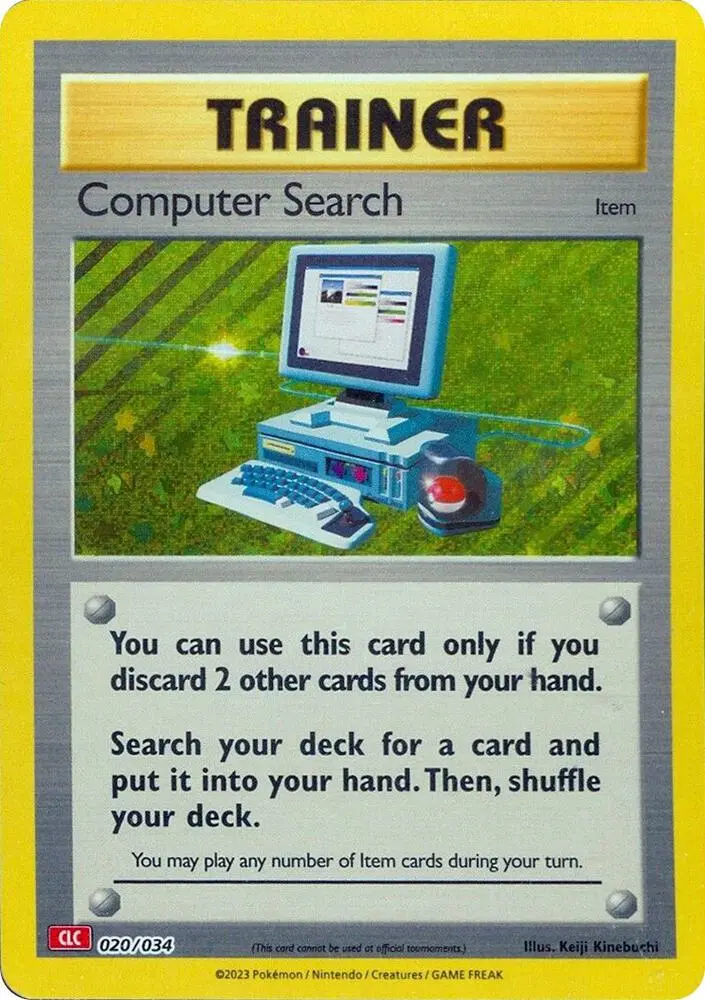 Carte Pokémon Computer Search #020 — Deck Dracaufeu & Ho-Oh-ex