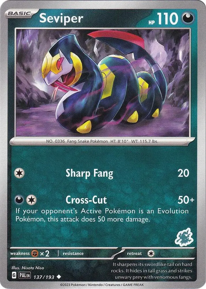 Seviper #Darkrai 137 — Battle Academy 2024