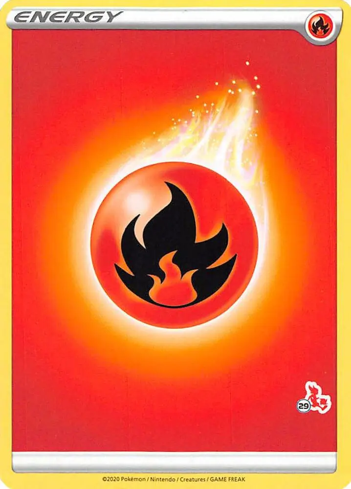Fire Energy #Cinderace 29 — Battle Academy 2022