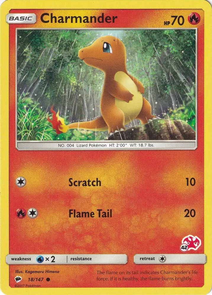 Carte Pokémon Salamèche #Charizard 42 — Académie de Combat 2020