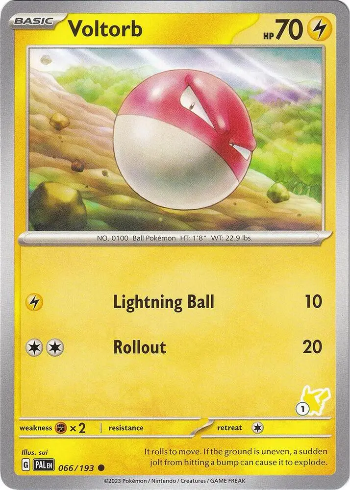 Voltorb #Pikachu 01 — Battle Academy 2024