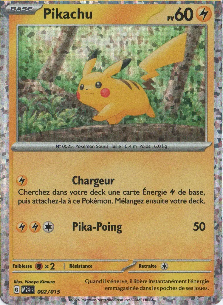 Carte Pokémon Pikachu #2 — 2024 Promo McDonald's