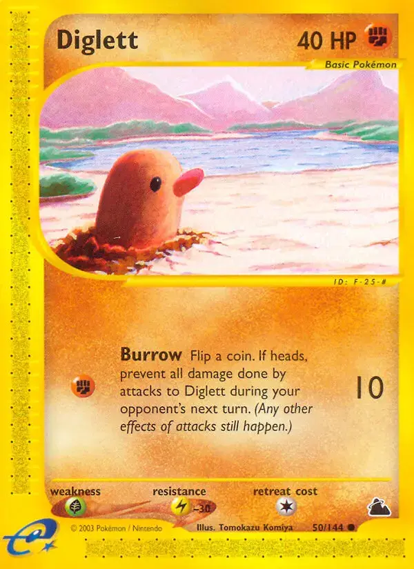 Carte Pokémon Taupiqueur #50 — Skyridge