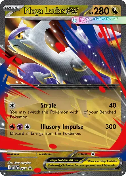 Mega Latias ex #011 — Mega Evolution Promos