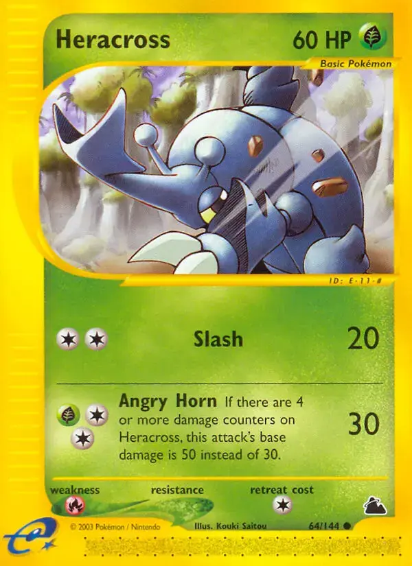 Carte Pokémon Scarhino #64 — Skyridge
