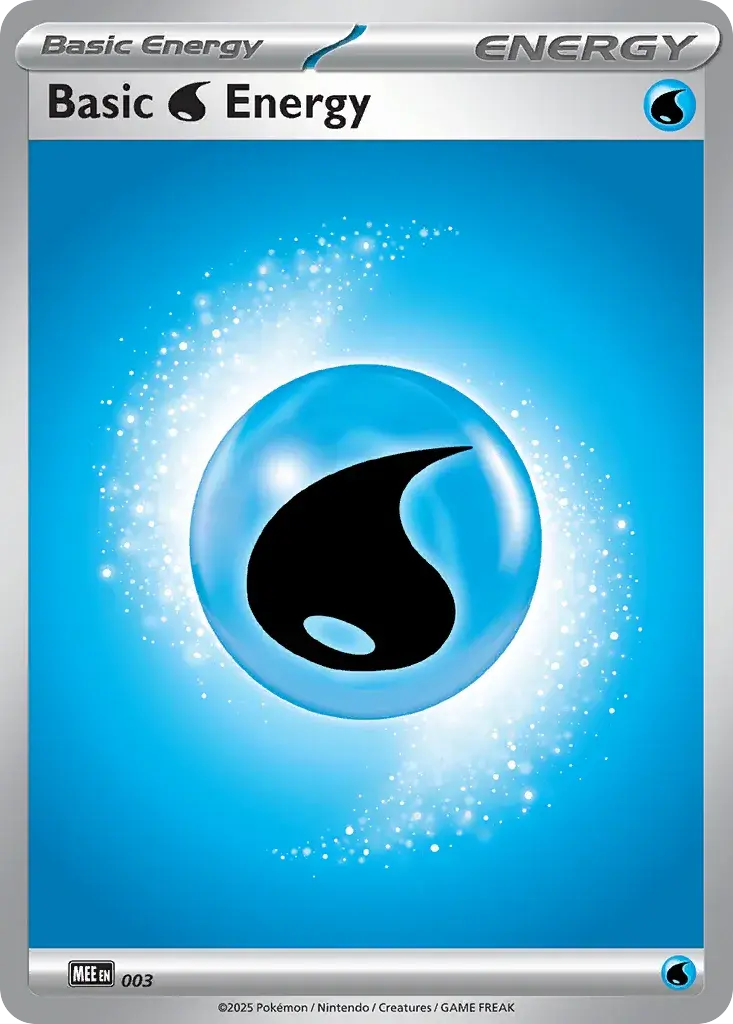 Carte Pokémon Énergie Eau #003 S8 — Play! Pokémon Prize Pack Series
