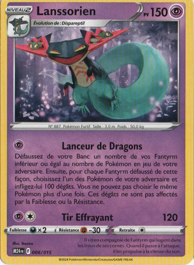 Carte Pokémon Lanssorien #6 — 2024 Promo McDonald's