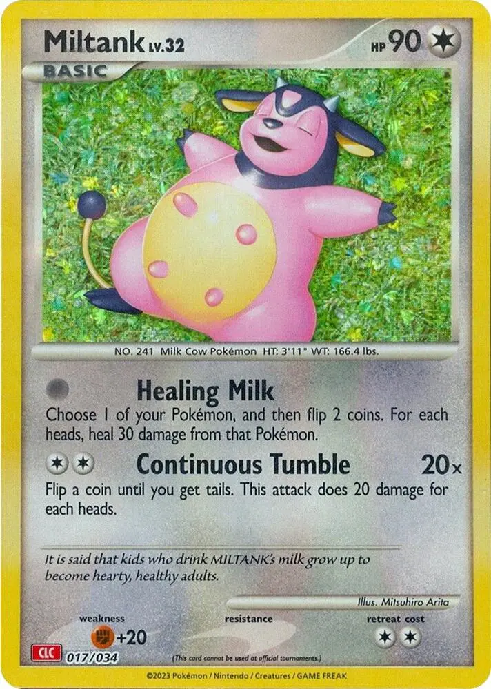 Carte Pokémon Miltank #017 — Deck Dracaufeu & Ho-Oh-ex