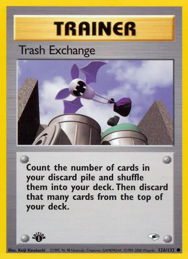 Carte Pokémon Trash Exchange #126 — Gym Heroes