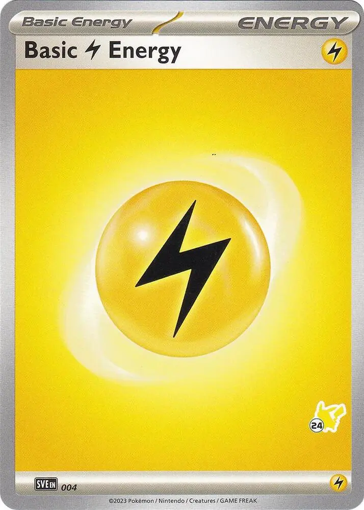 Basic Lightning Energy #Pikachu 24 — Battle Academy 2024