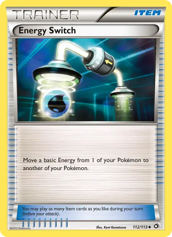 Carte Pokémon Energy Switch #112 — Trésors Légendaires