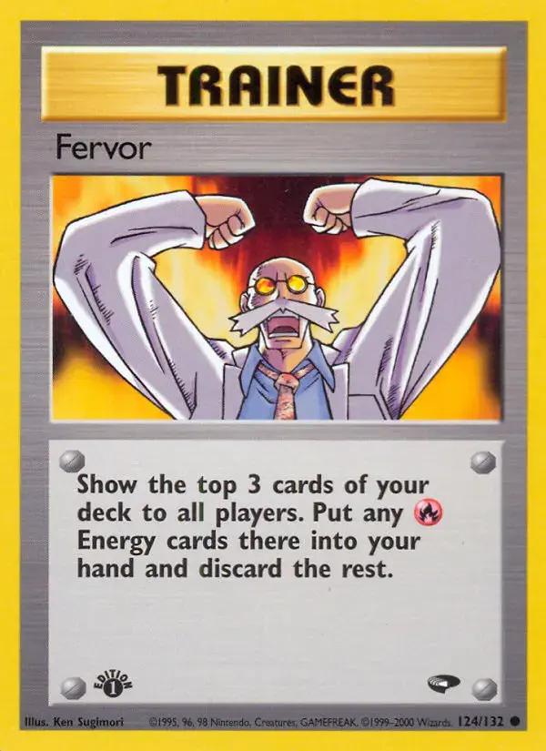 Carte Pokémon Fervor #124 — Gym Challenge
