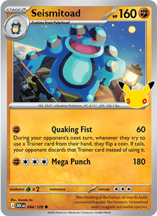 Seismitoad #084 — 30th Celebration