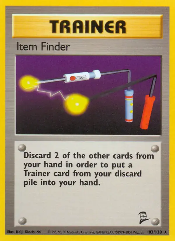 Carte Pokémon Item Finder #103 — Base Set 2