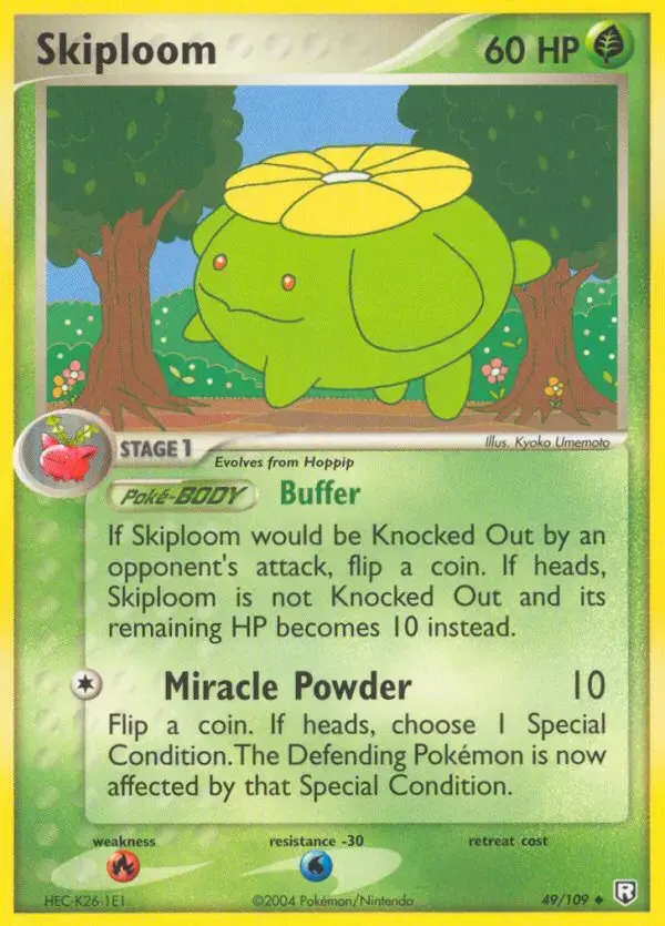 Carte Pokémon Floravol #49 — EX Team Rocket Returns