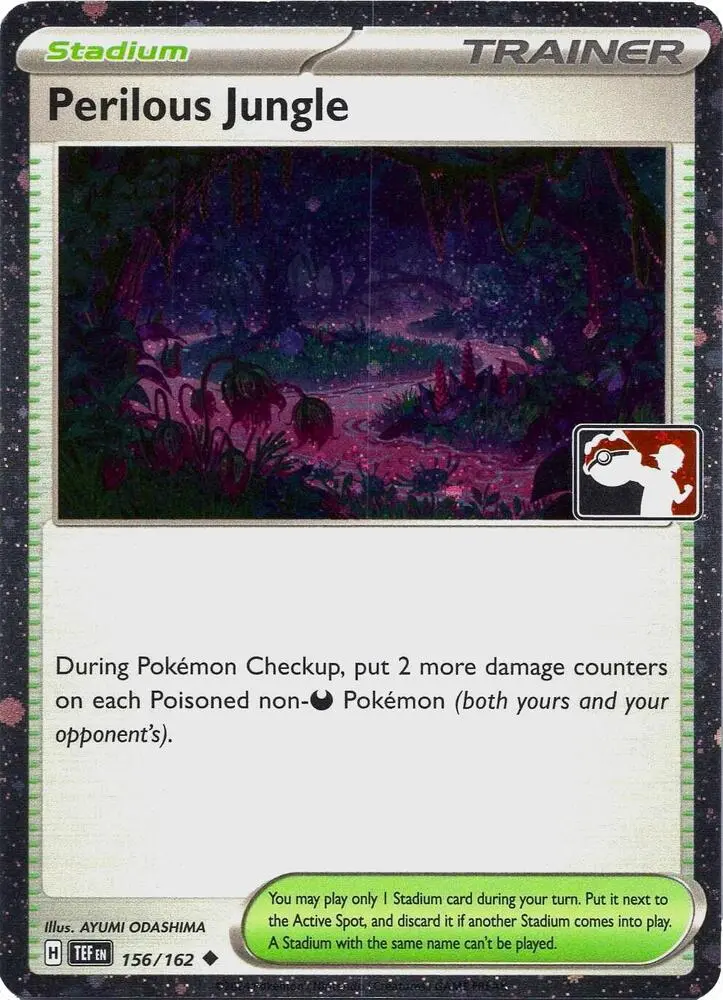 Perilous Jungle #156/162 S5 — Play! Pokémon Prize Pack Series